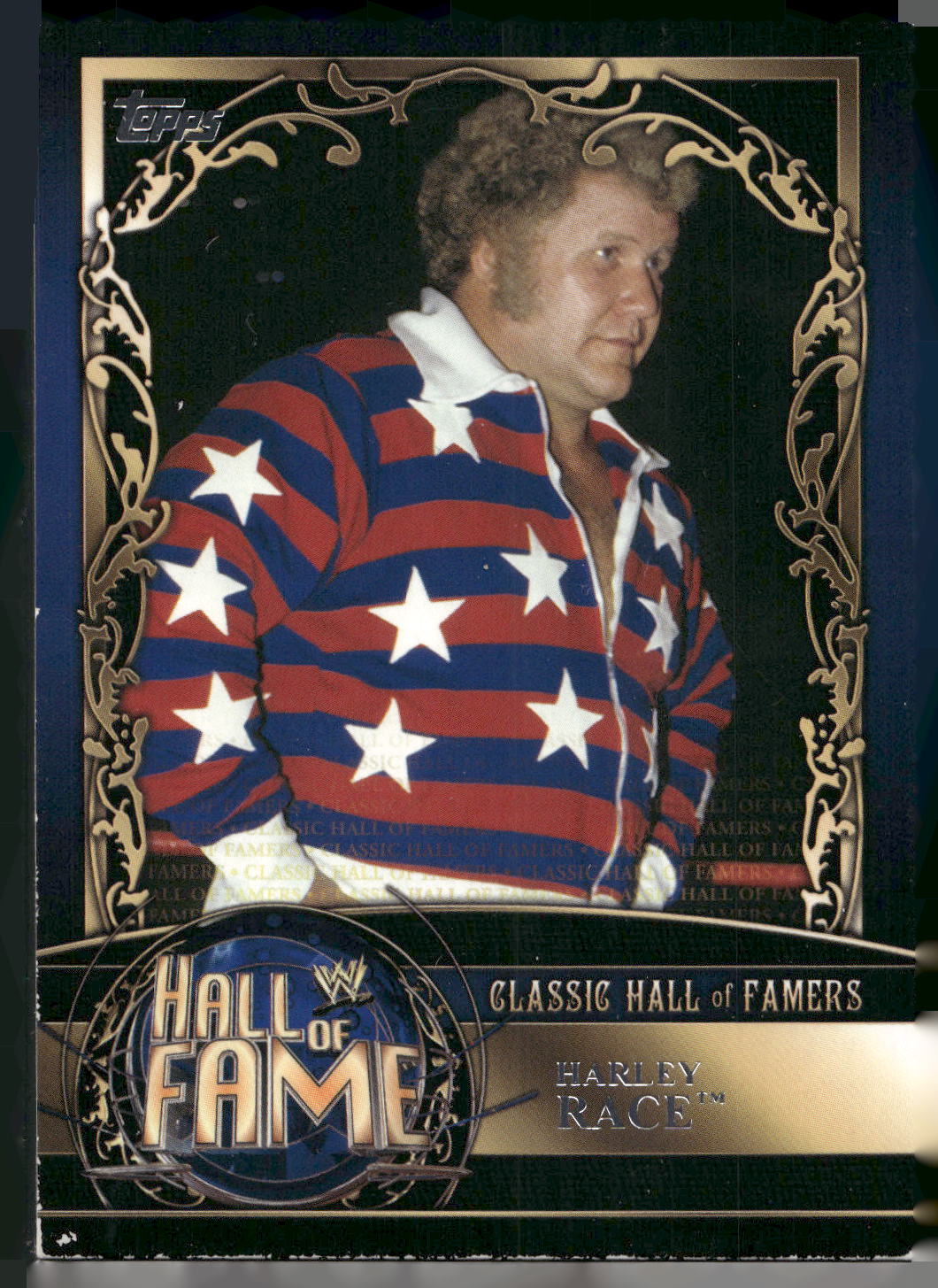 2012 Topps WWE #9 Harley Race Classic Hall of Famers