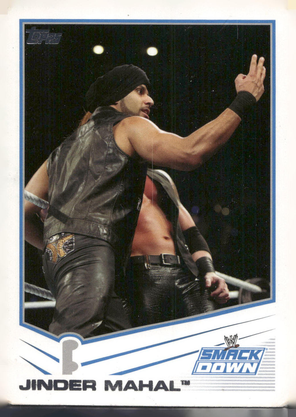 2013 Topps WWE #62 Jinder Mahal