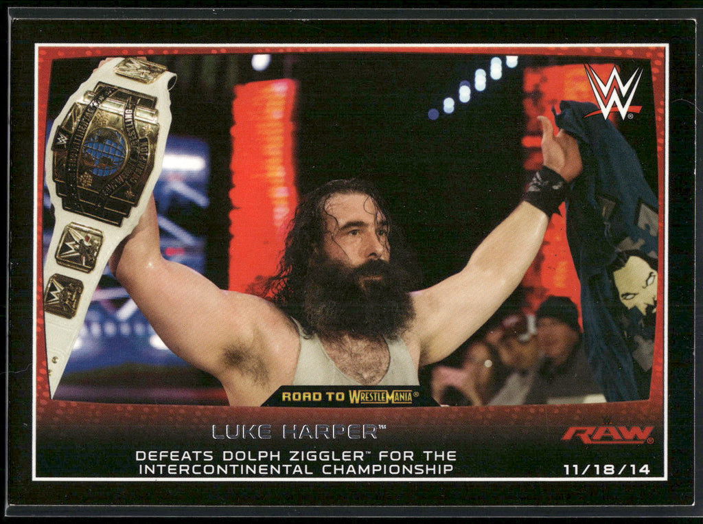 2015 Topps WWE Road to Wrestlemania #60 Luke Harper