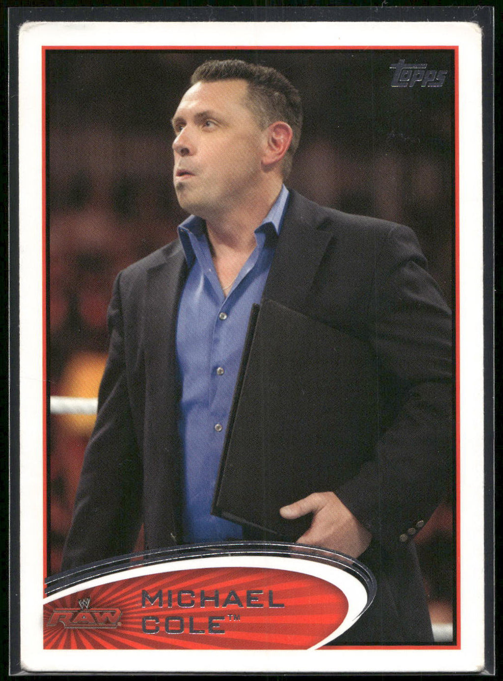 2012 Topps WWE #43 Michael Cole