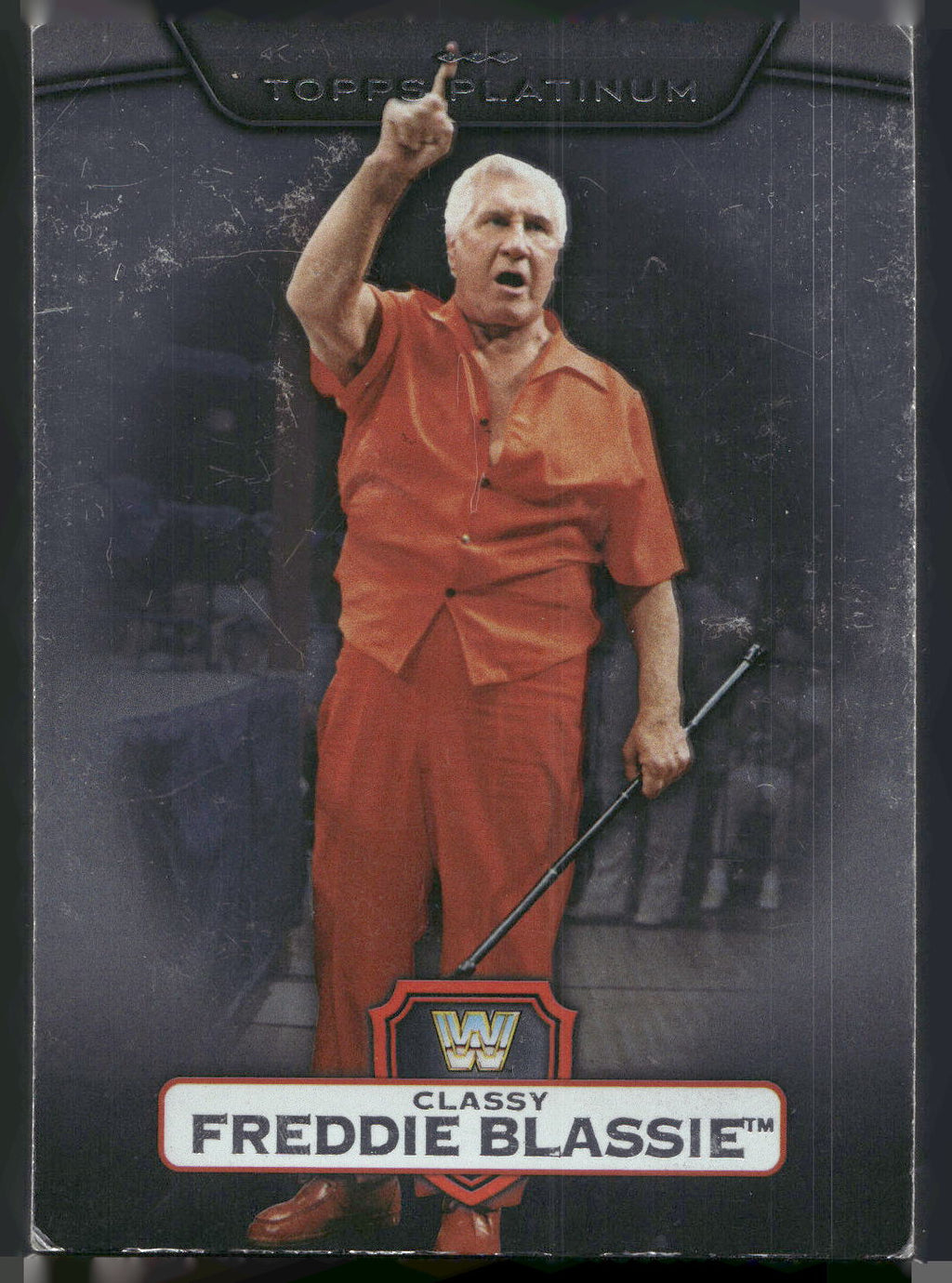 2010 Topps Platinum WWE #75 Classy Freddie Blassie