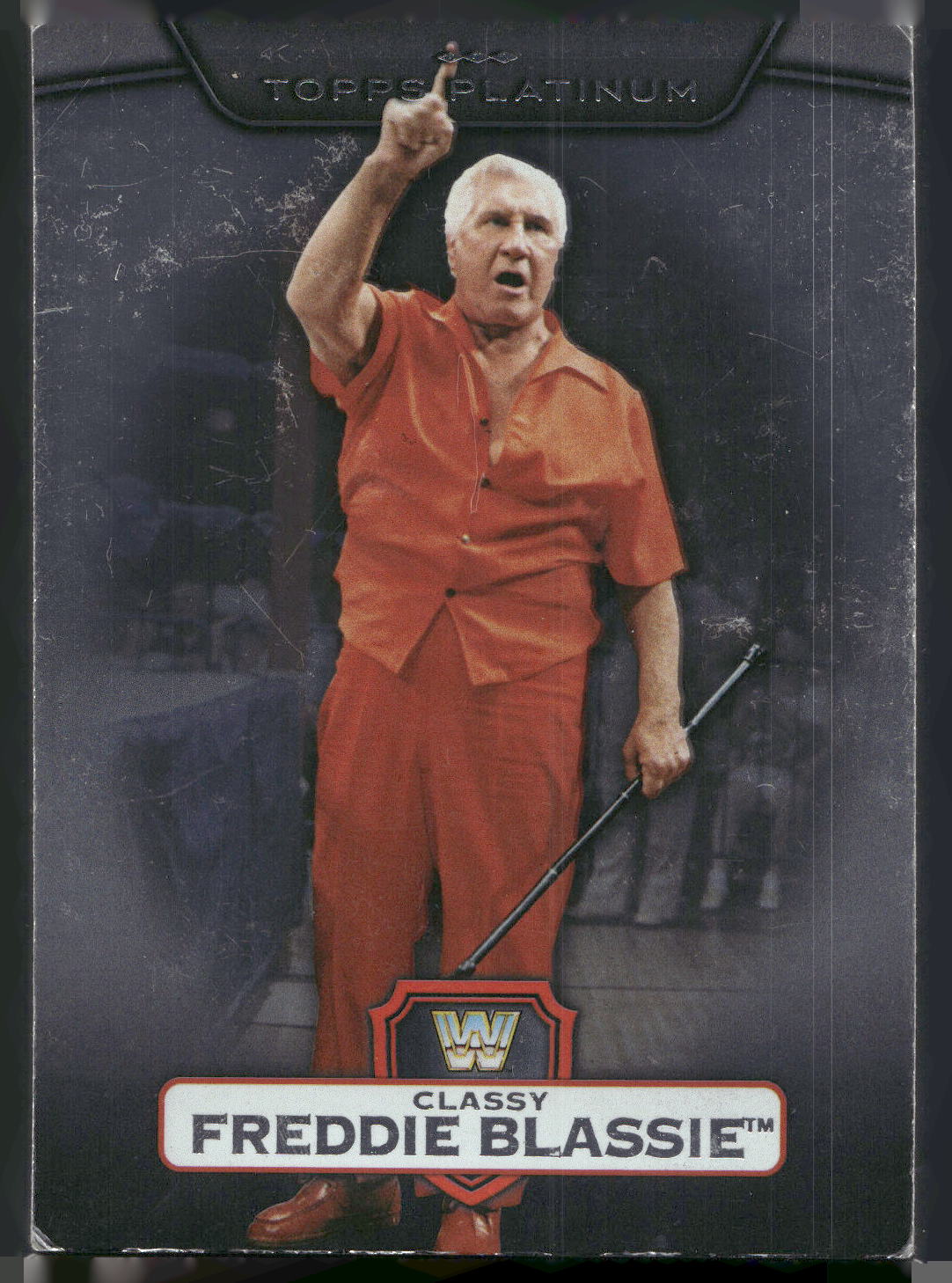 2010 Topps Platinum WWE #75 Classy Freddie Blassie
