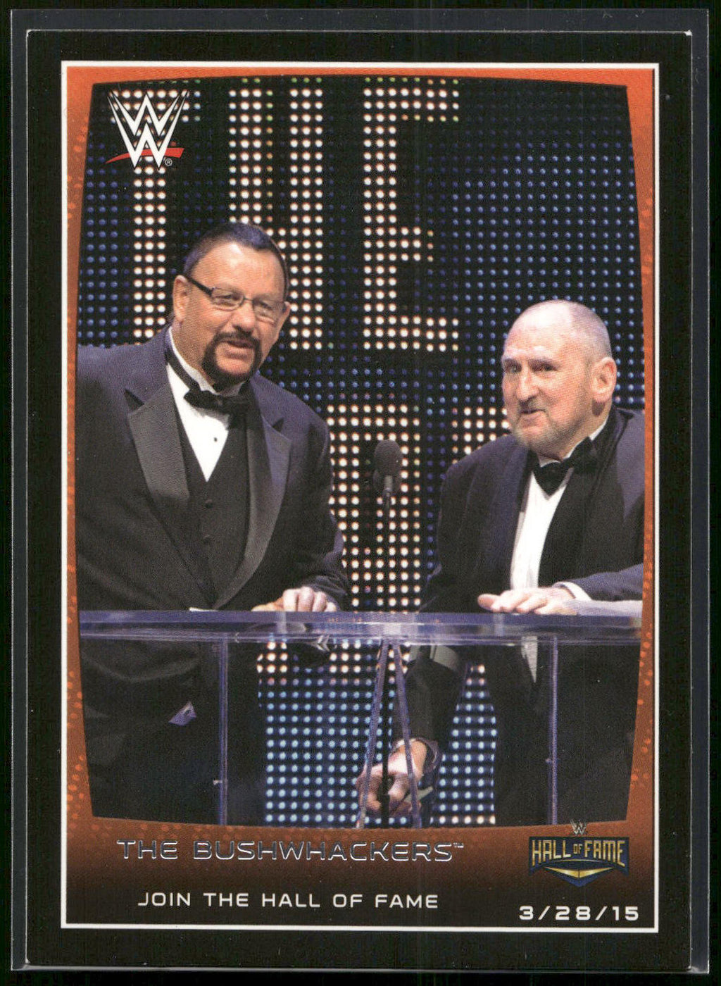 2015 Topps WWE Road to Wrestlemania #98 The Bushwhackers