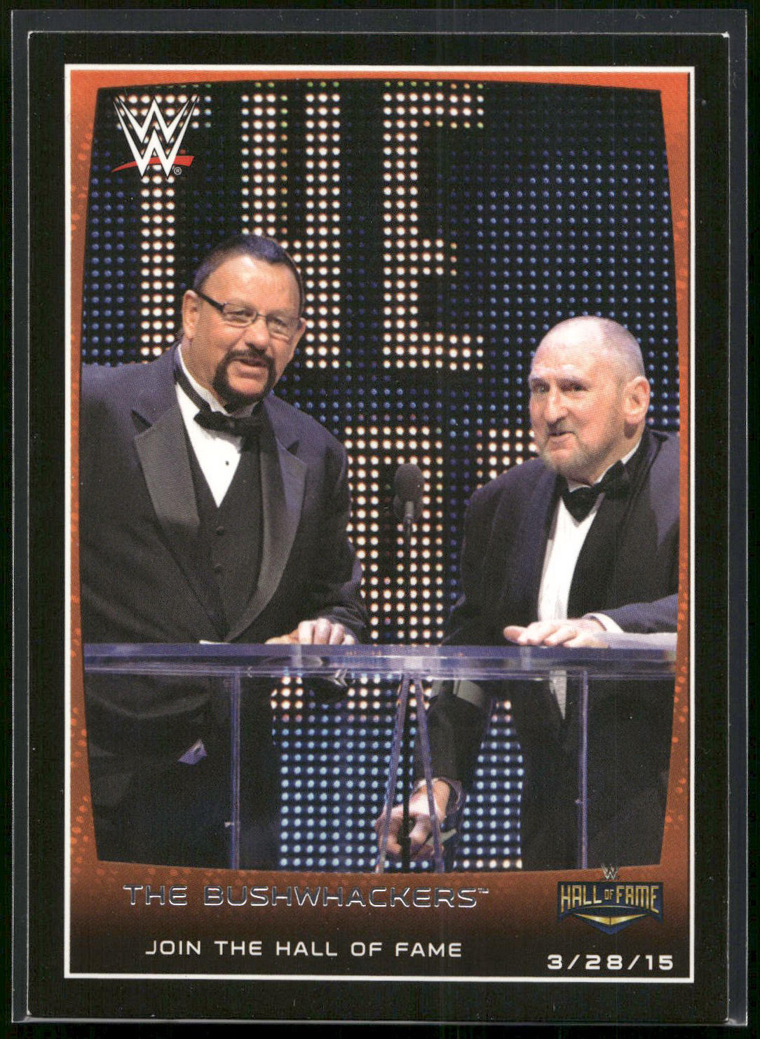 2015 Topps WWE Road to Wrestlemania #98 The Bushwhackers