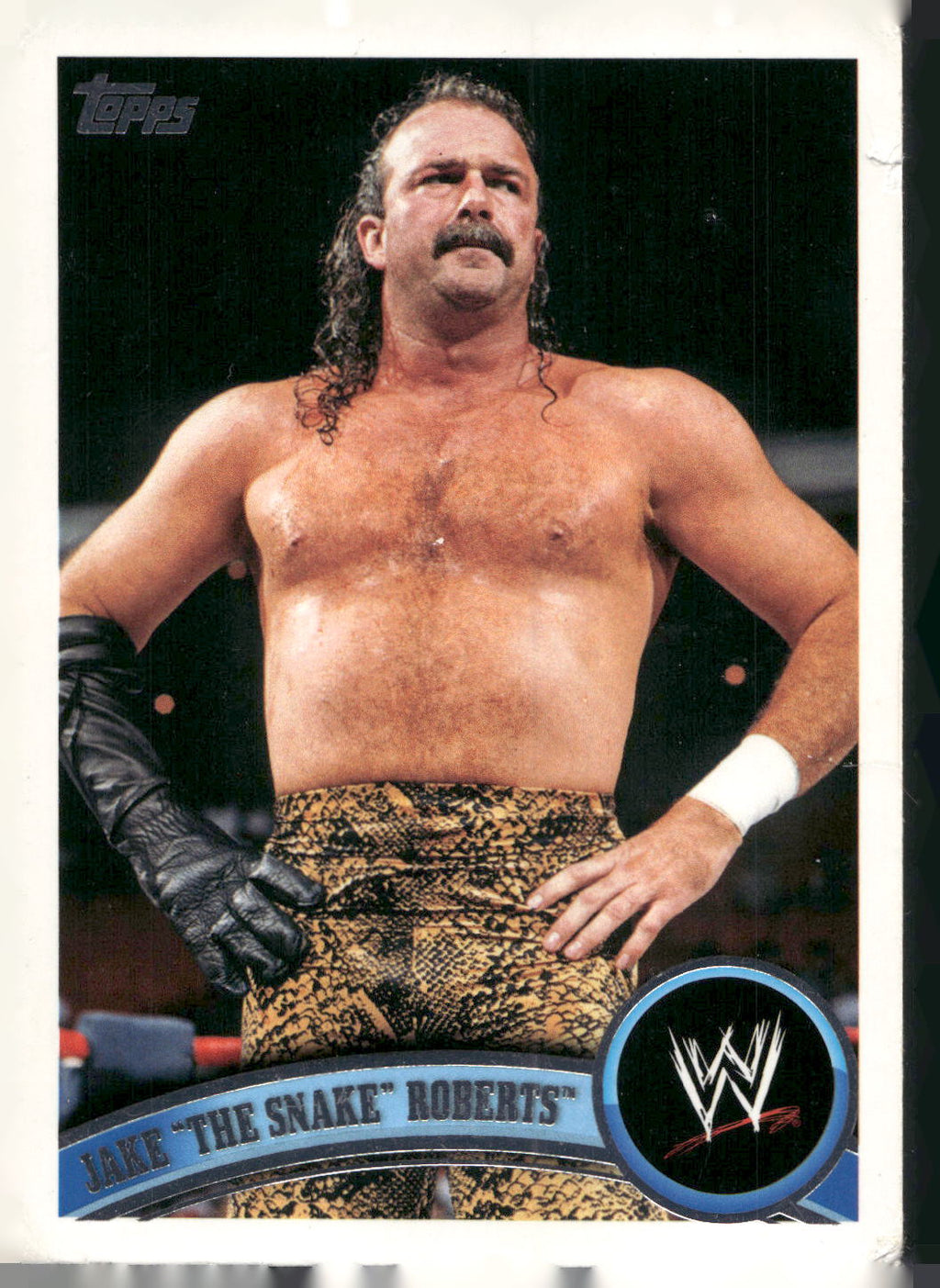 2011 Topps WWE #96 Jake The Snake Roberts