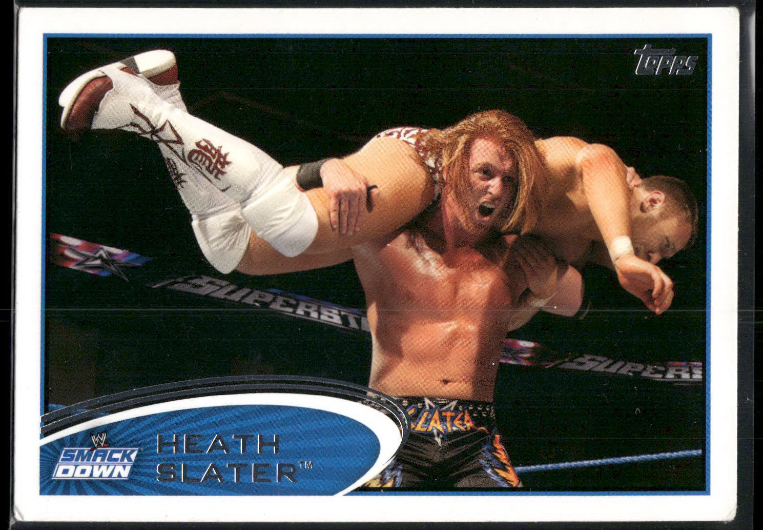 2012 Topps WWE #34 Heath Slater