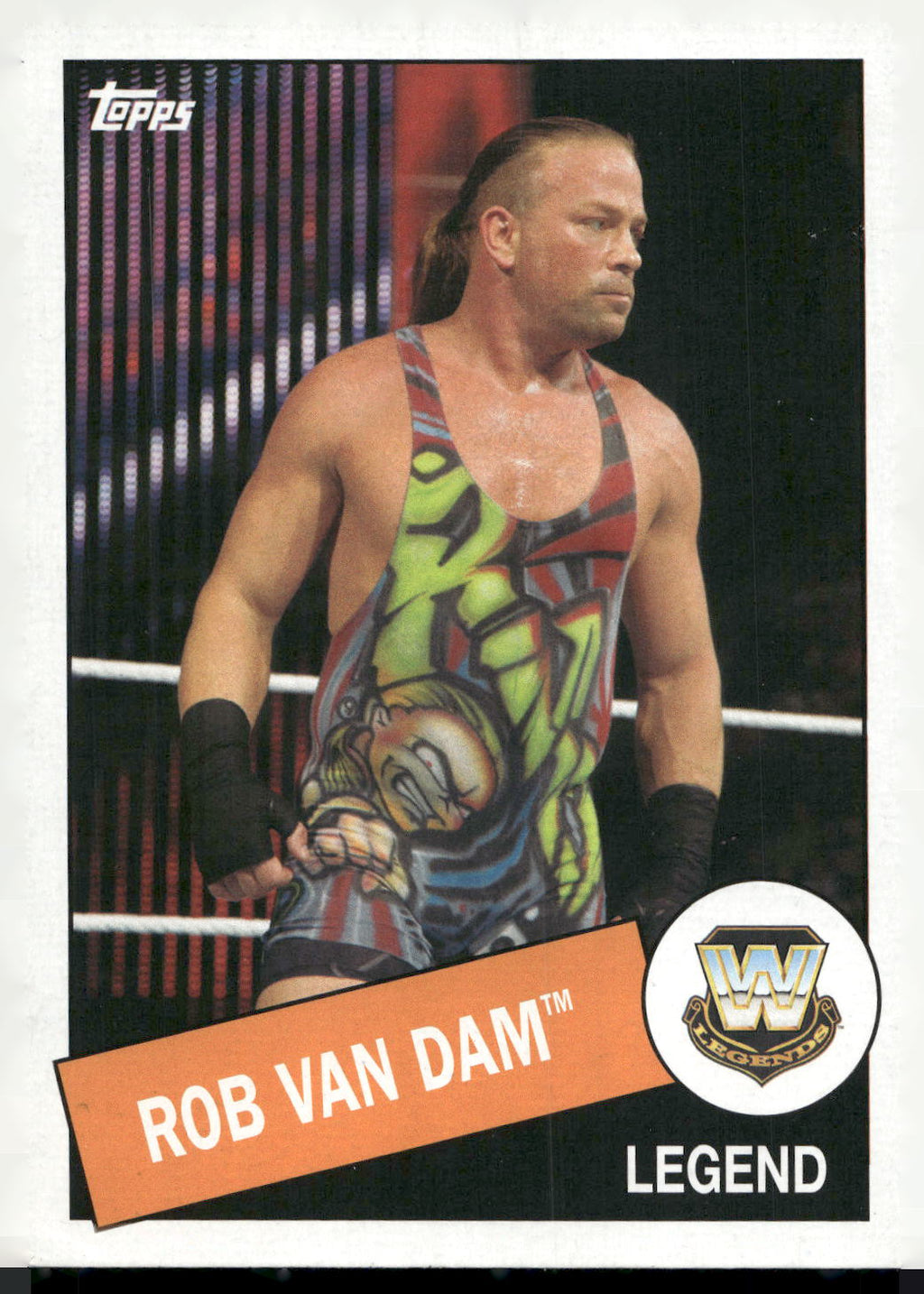 2015 Topps WWE Heritage #24 Rob Van Dam