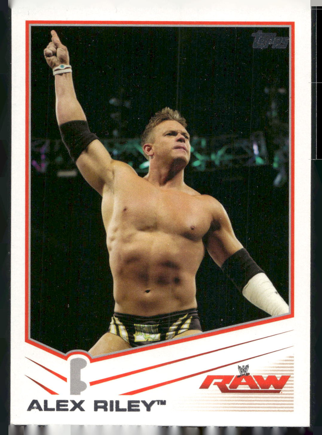 2013 Topps WWE #2 Alex Riley