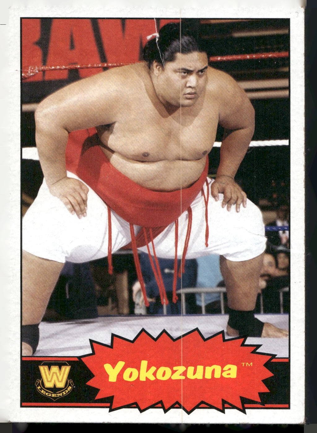 2012 Topps Heritage WWE #110 Yokozuna