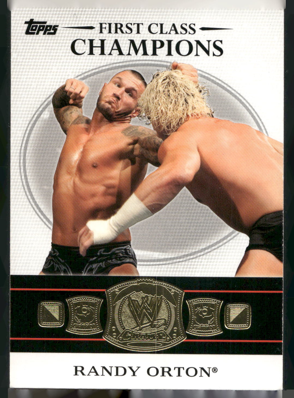 2012 Topps WWE #16 Randy Orton First Class Champions