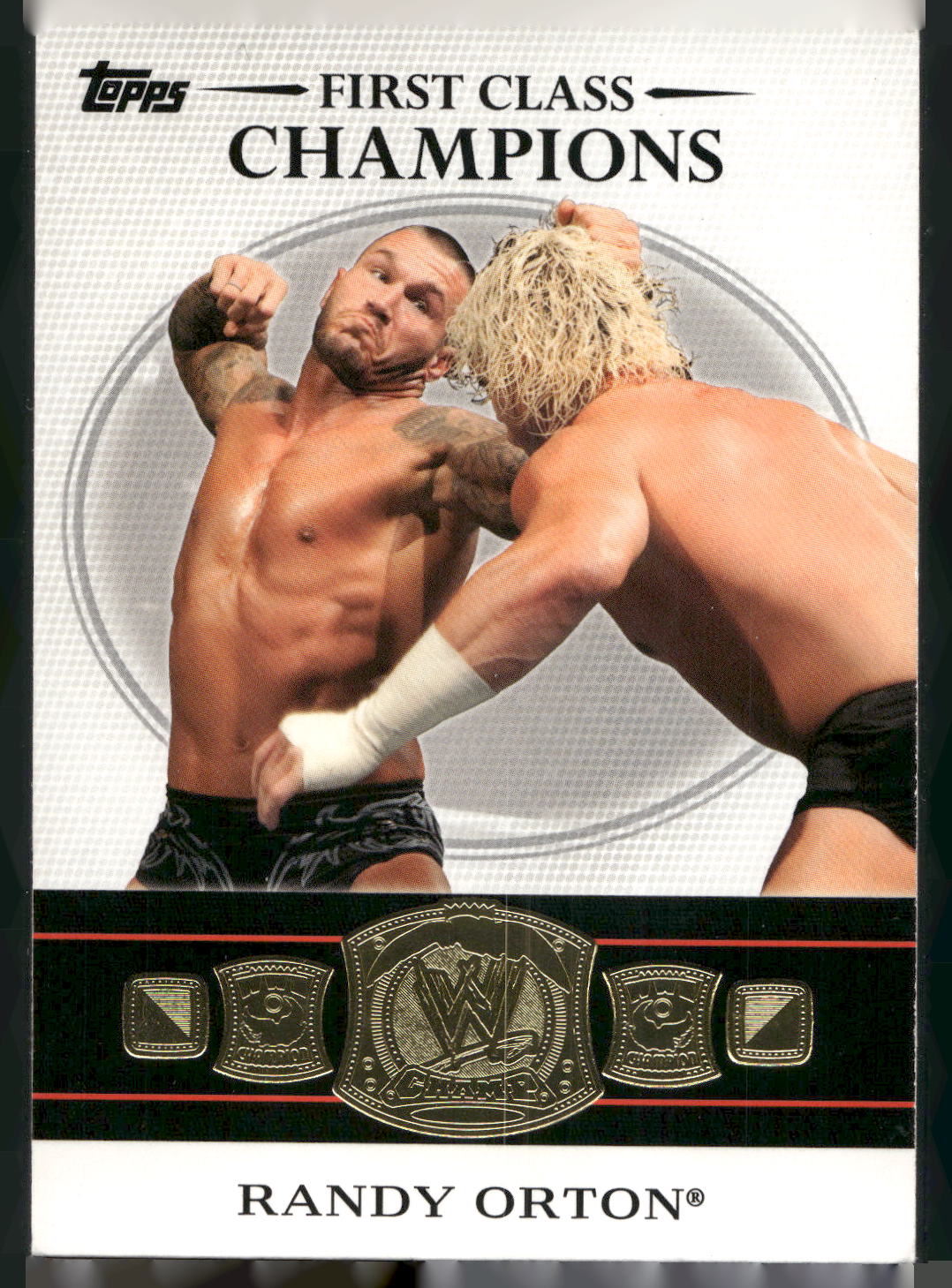 2012 Topps WWE #16 Randy Orton First Class Champions