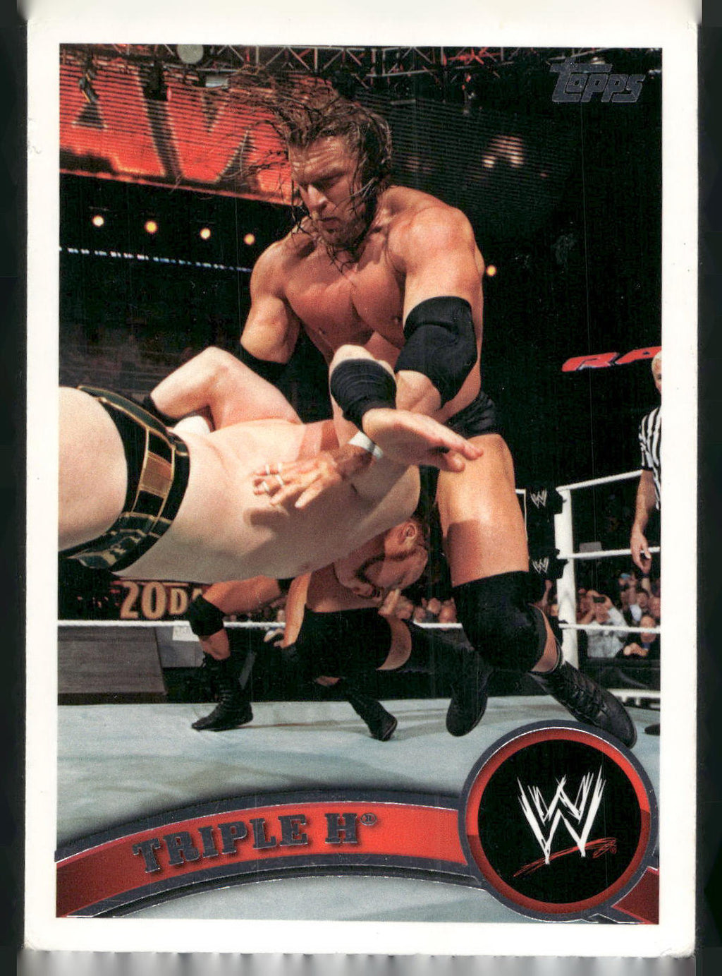 2011 Topps WWE #80 Triple H