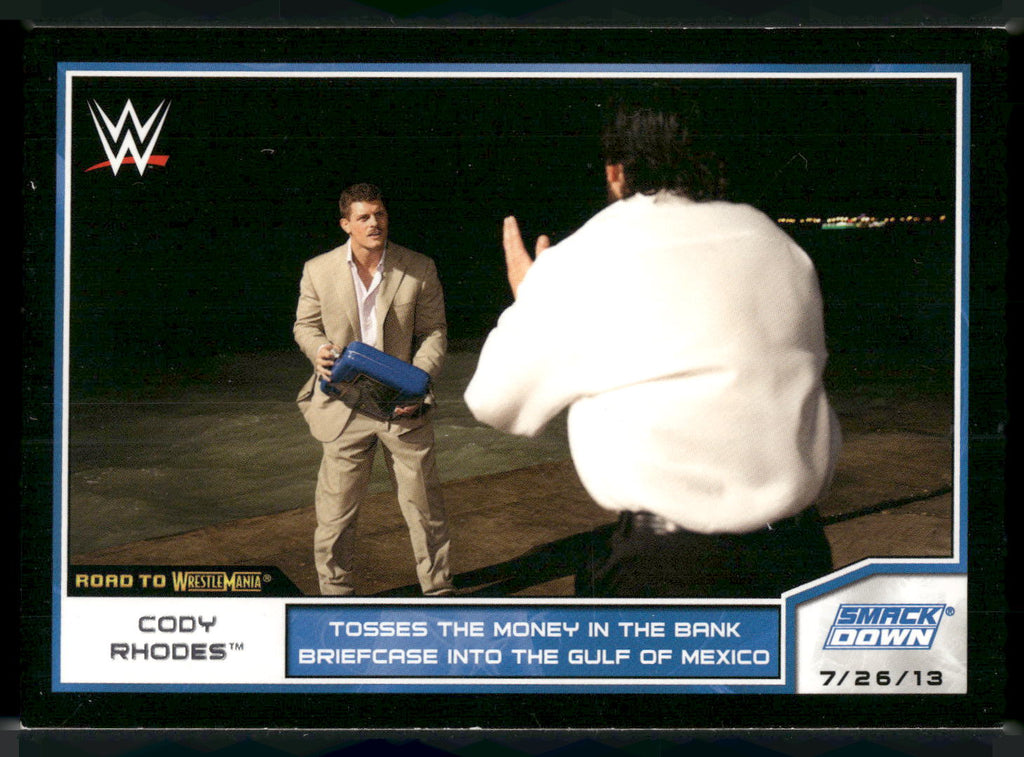 2014 Topps WWE Road to Wrestlemania #28 Cody Rhodes