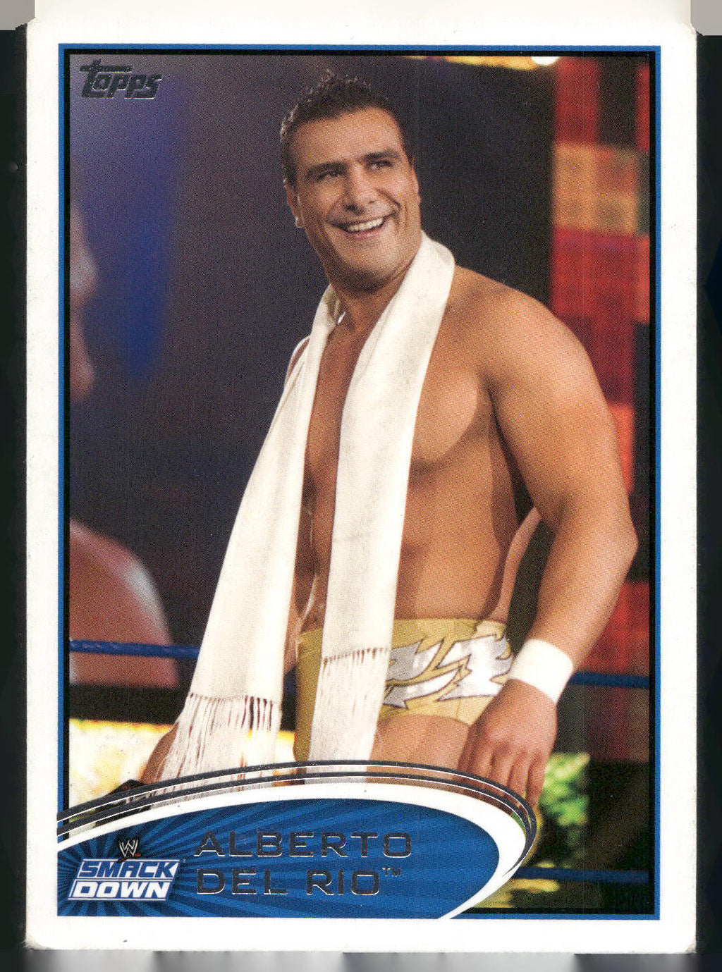 2012 Topps WWE #78 Alberto Del Rio
