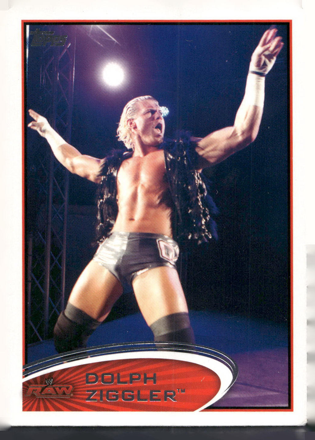 2012 Topps WWE #75 Dolph Ziggler
