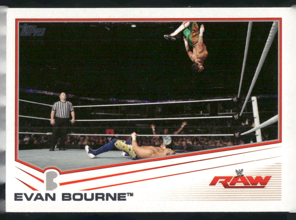 2013 Topps WWE #14 Evan Bourne