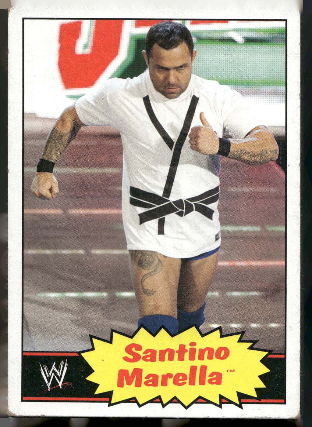 2012 Topps Heritage WWE #35 Santino Marella