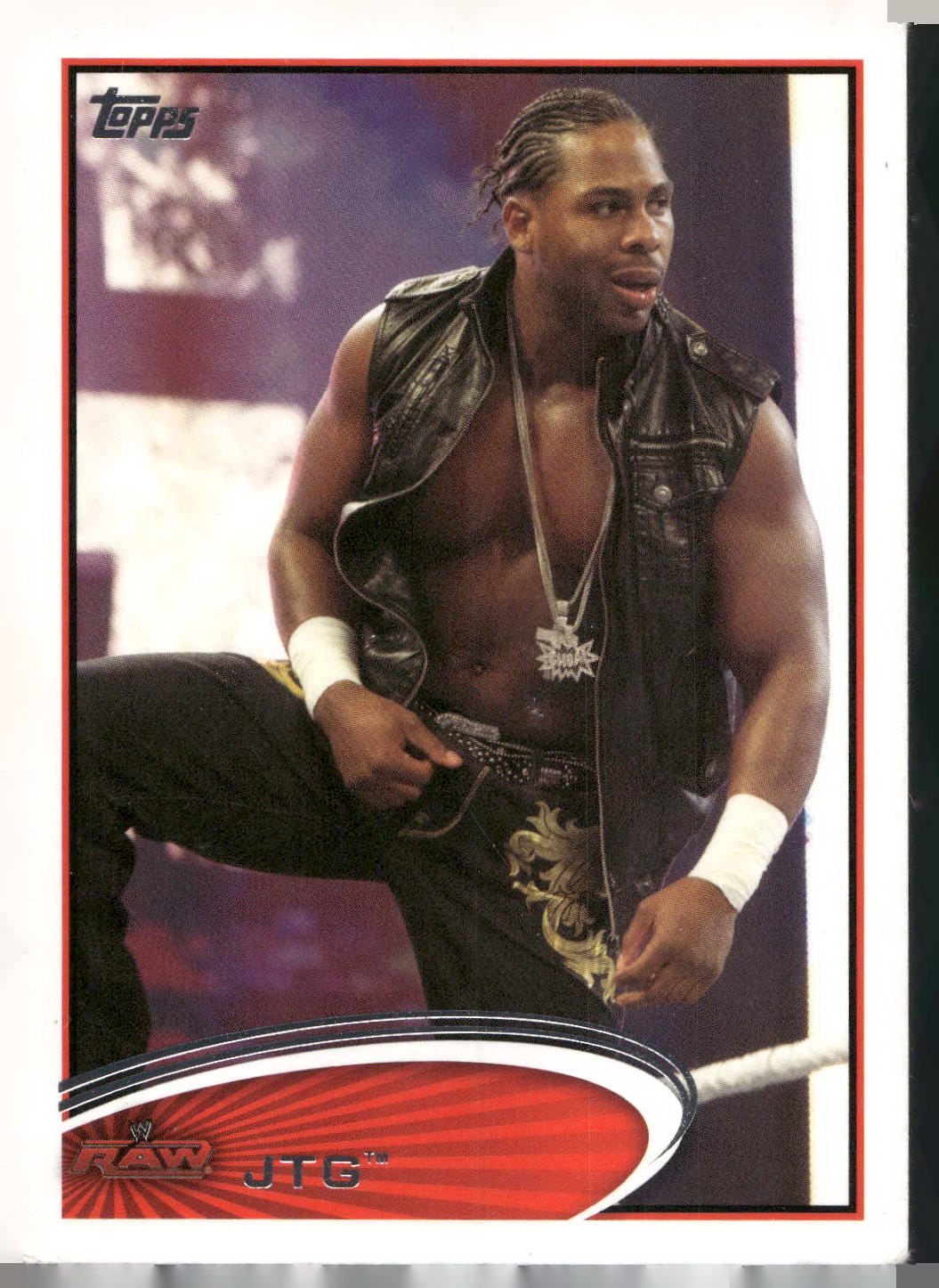 2012 Topps WWE #21 JTG