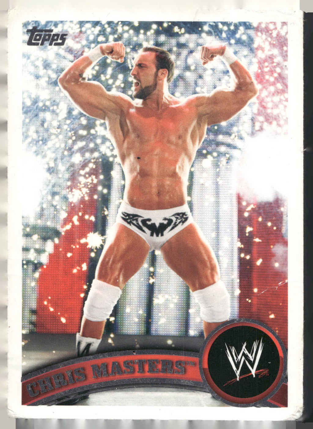 2011 Topps WWE #17 Chris Masters