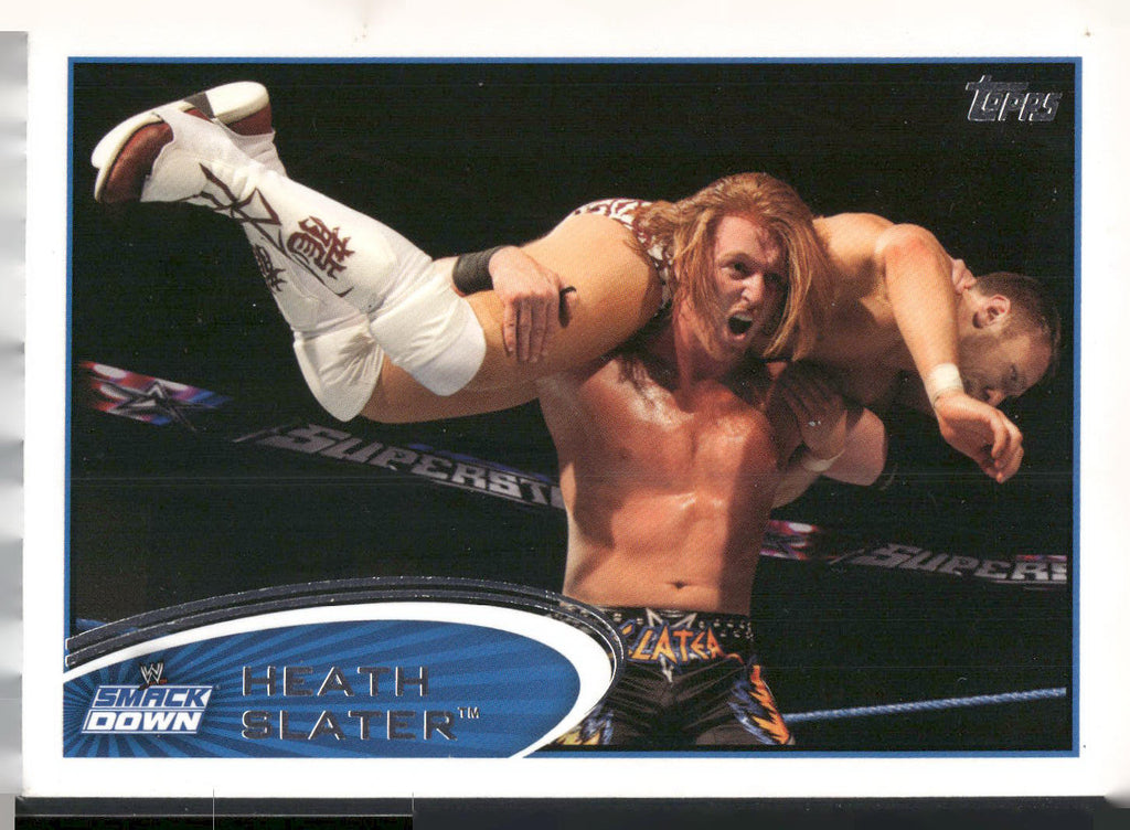 2012 Topps WWE #34 Heath Slater