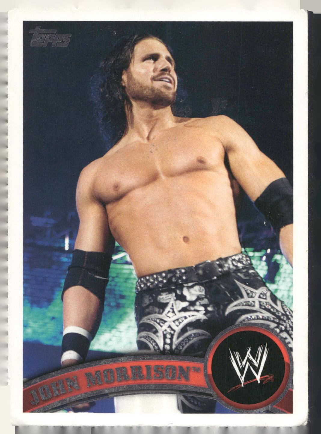 2011 Topps WWE #5 John Morrison Blue #/2011