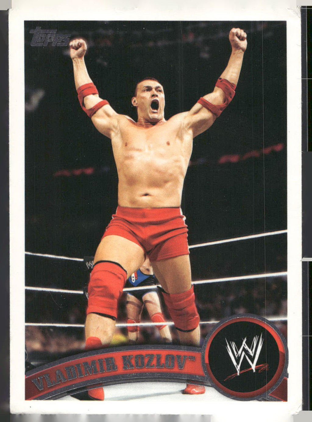 2011 Topps WWE #43 Vladimir Kozlov Blue #/2011