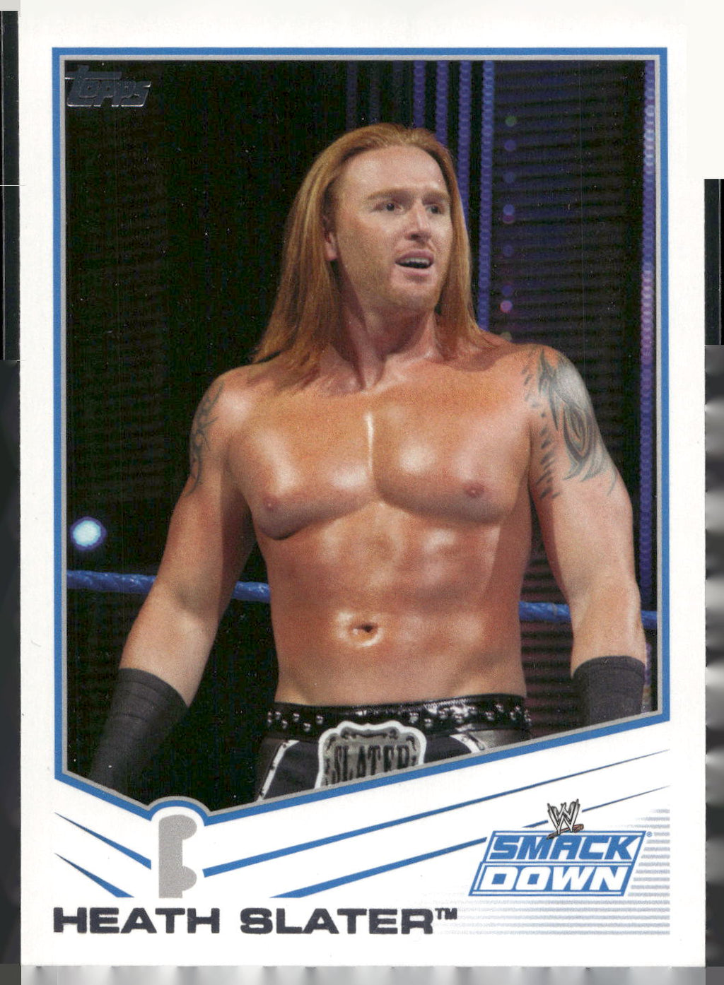 2013 Topps WWE #57 Heath Slater