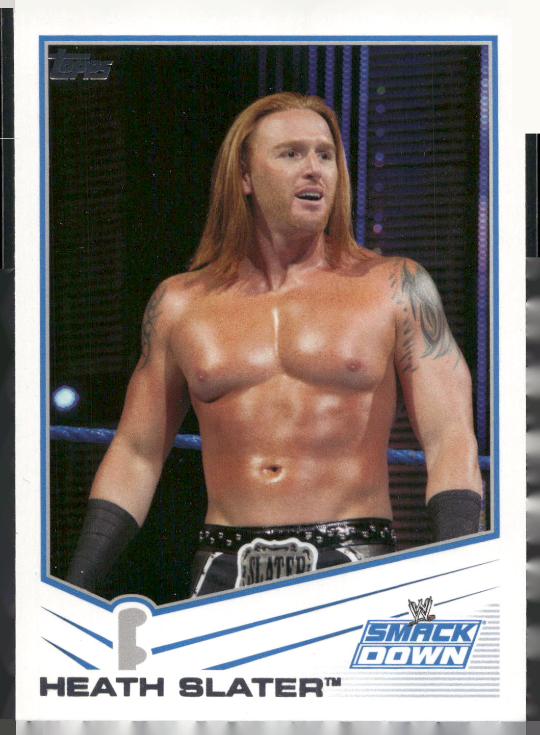 2013 Topps WWE #57 Heath Slater