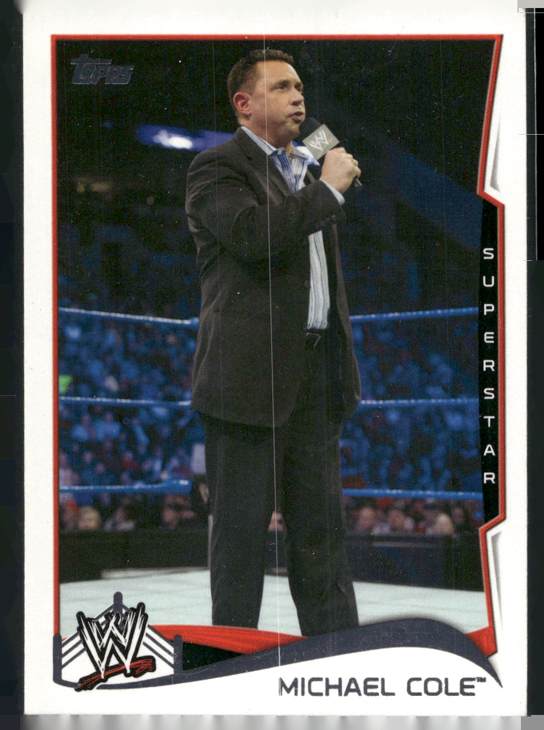 2014 Topps WWE #32 Michael Cole