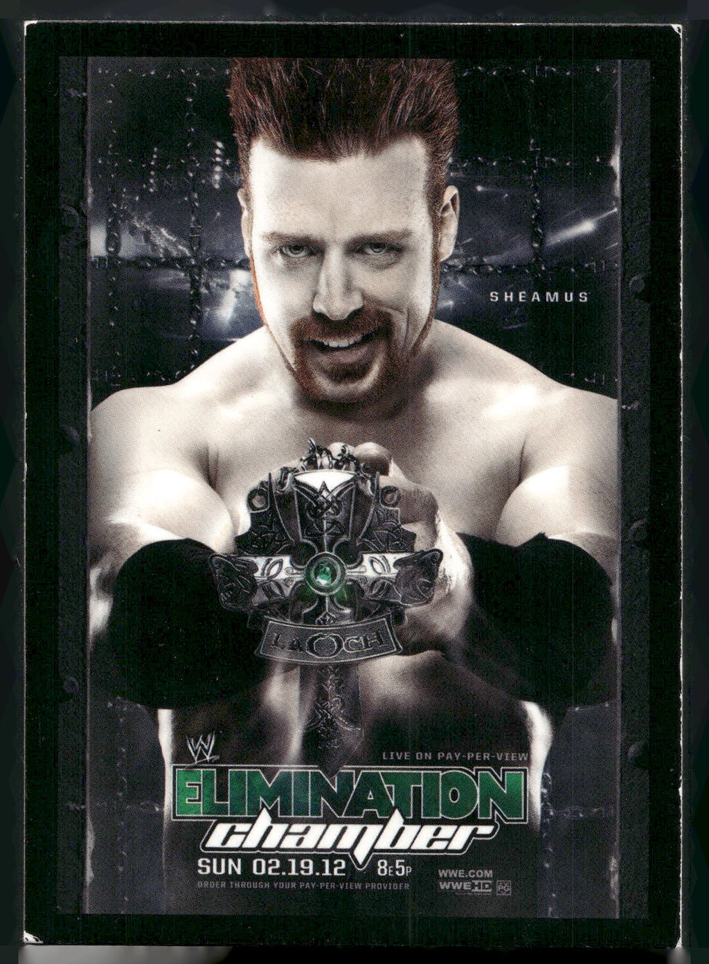 2012 Topps WWE #9 Elimination Chamber World Class Events