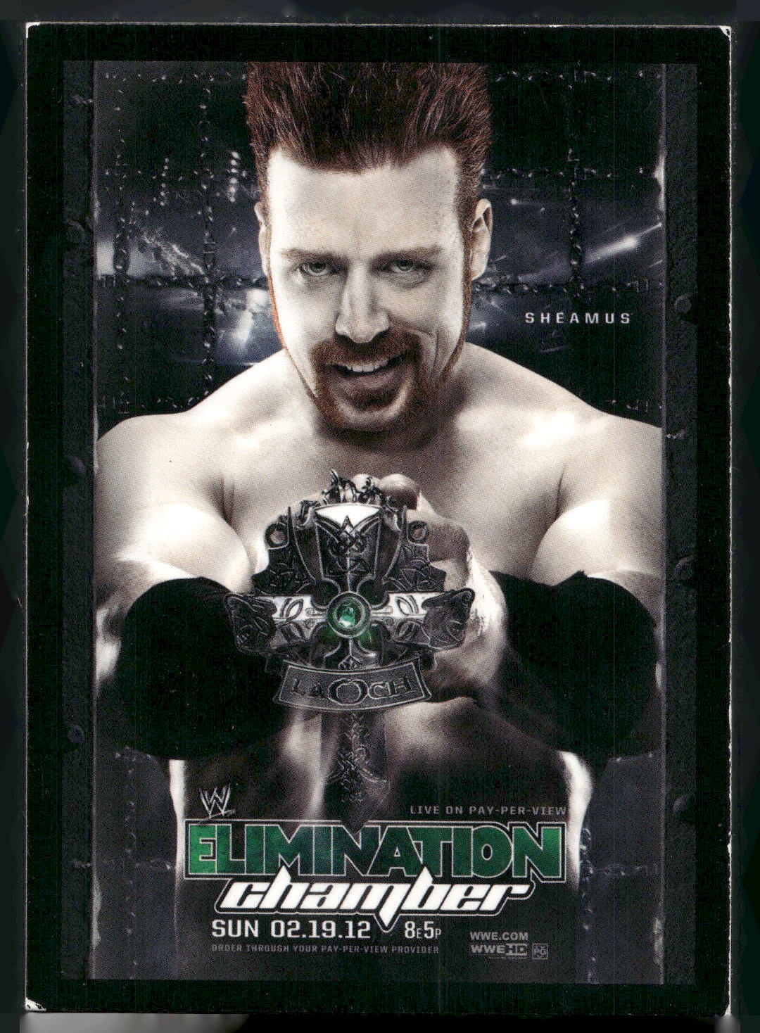 2012 Topps WWE #9 Elimination Chamber World Class Events