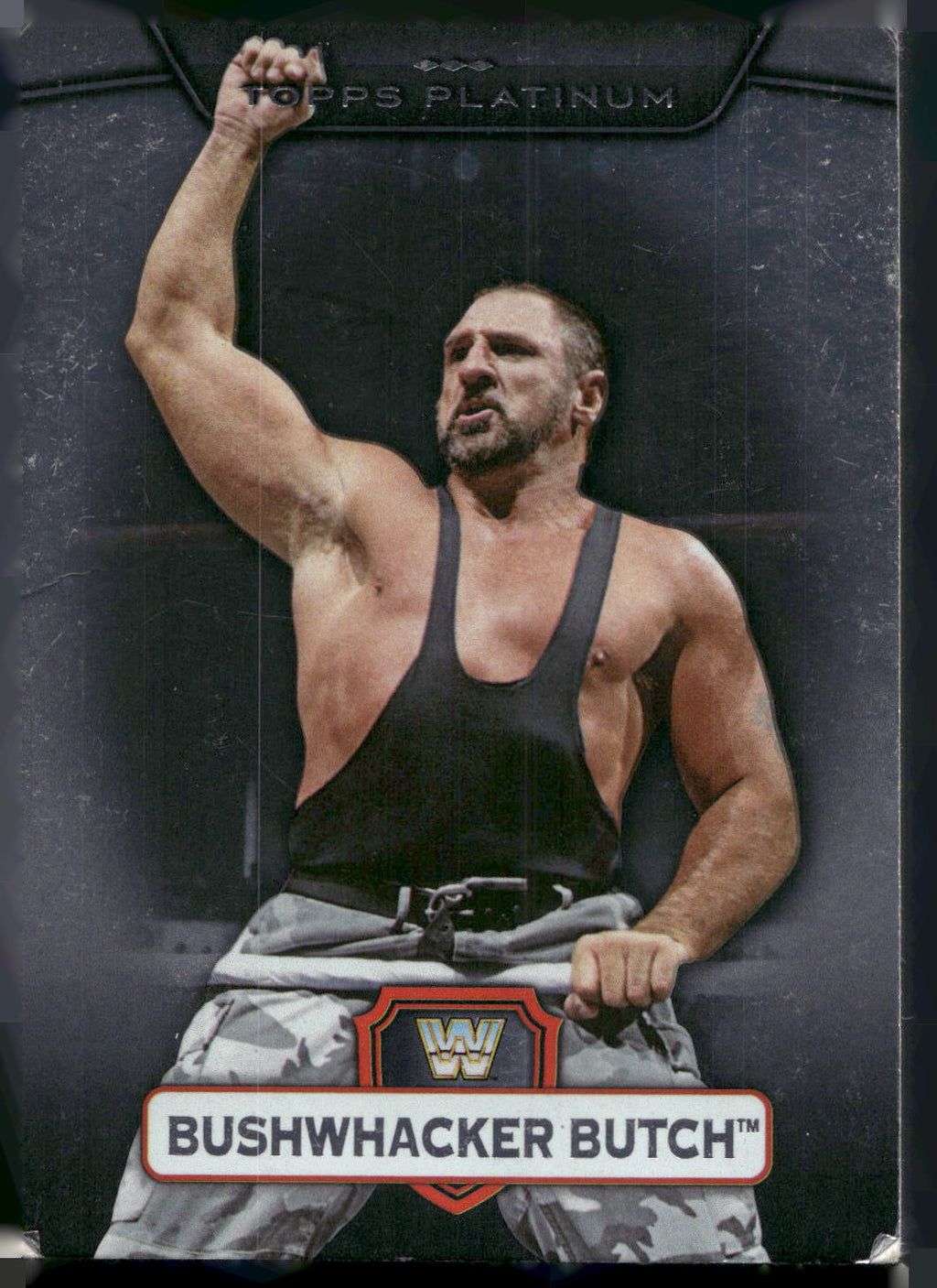 2010 Topps Platinum WWE #35 Bushwhacker Butch