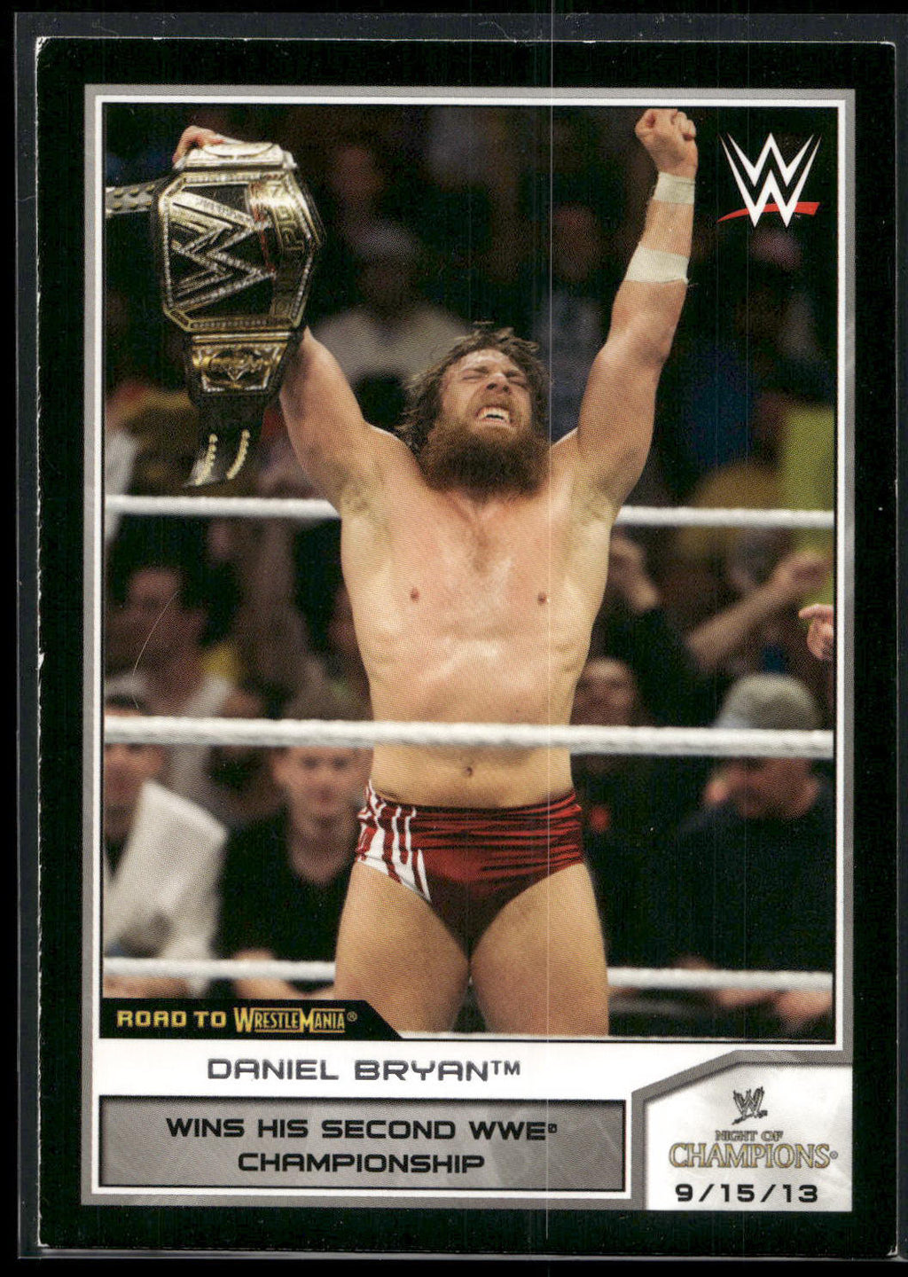 2014 Topps WWE Road to Wrestlemania #42 Daniel Bryan