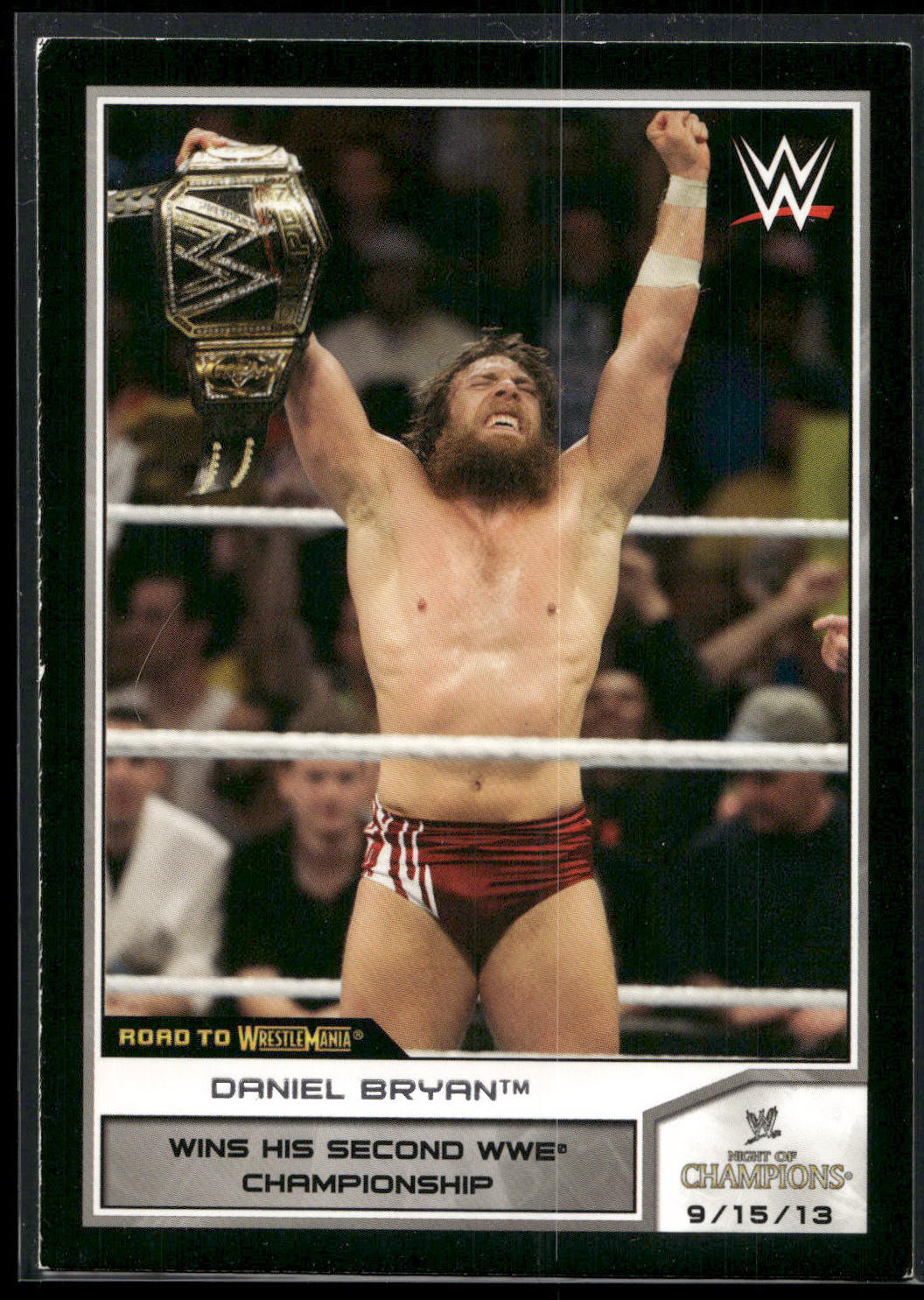 2014 Topps WWE Road to Wrestlemania #42 Daniel Bryan