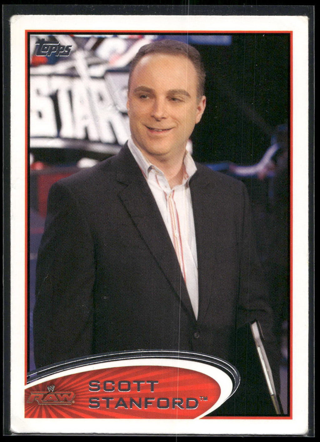 2012 Topps WWE #83 Scott Stanford