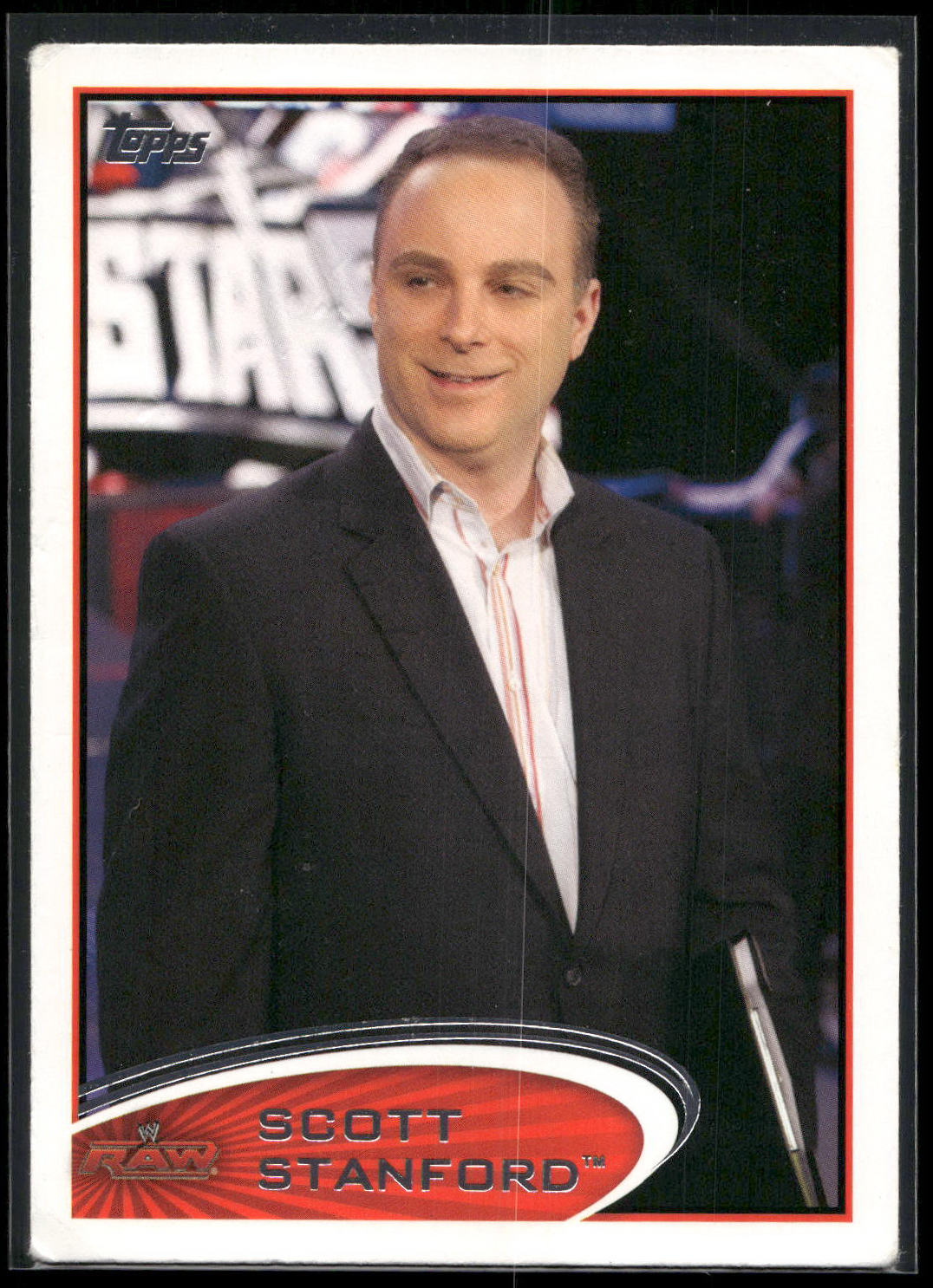2012 Topps WWE #83 Scott Stanford