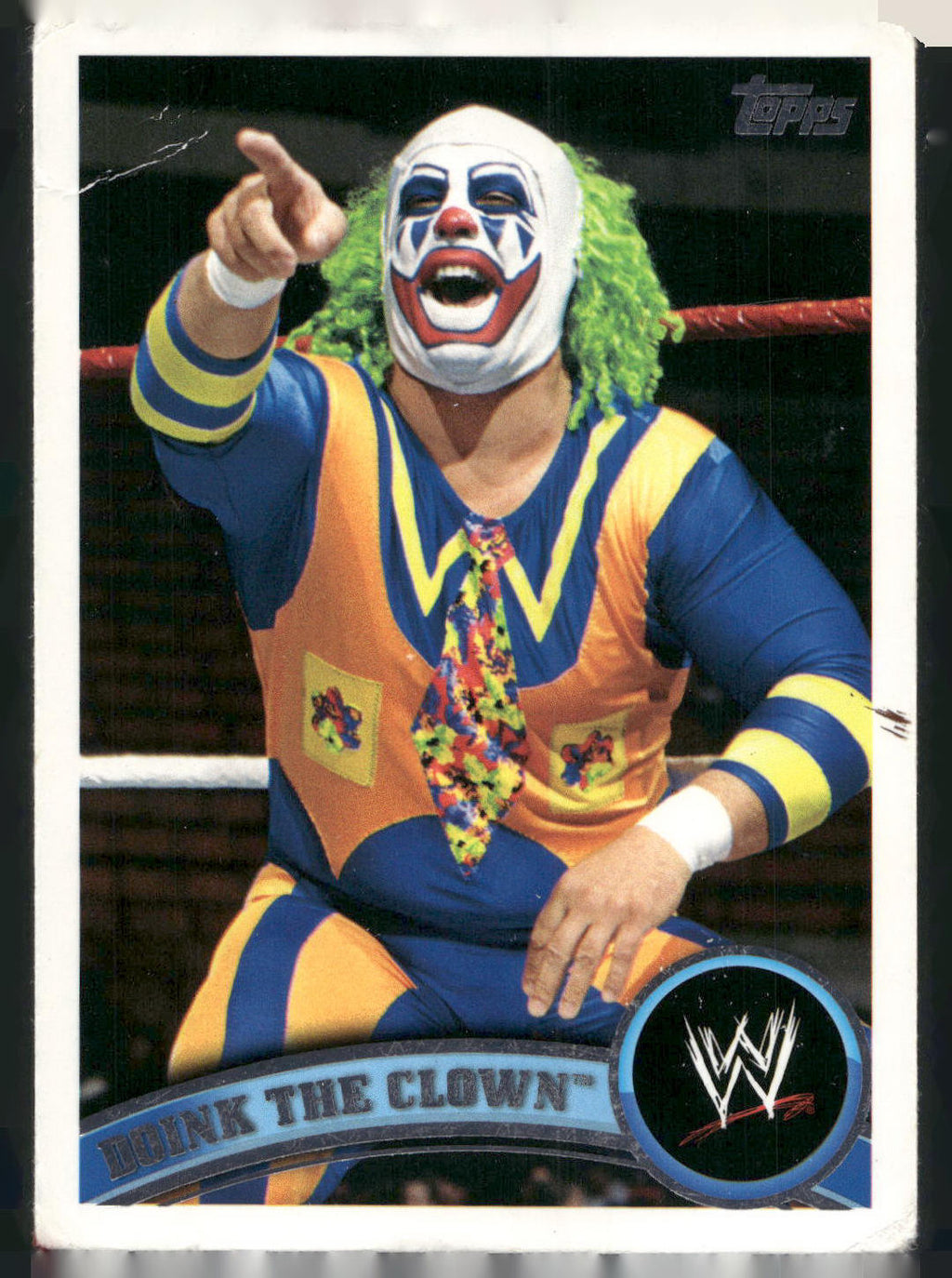 2011 Topps WWE #98 Doink the Clown