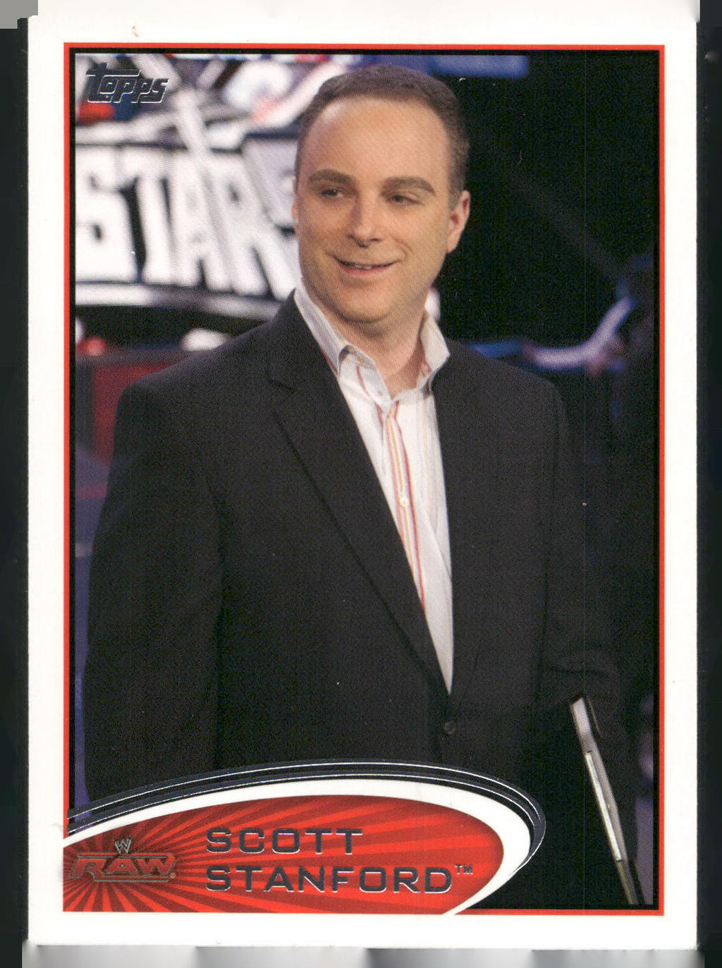 2012 Topps WWE #83 Scott Stanford