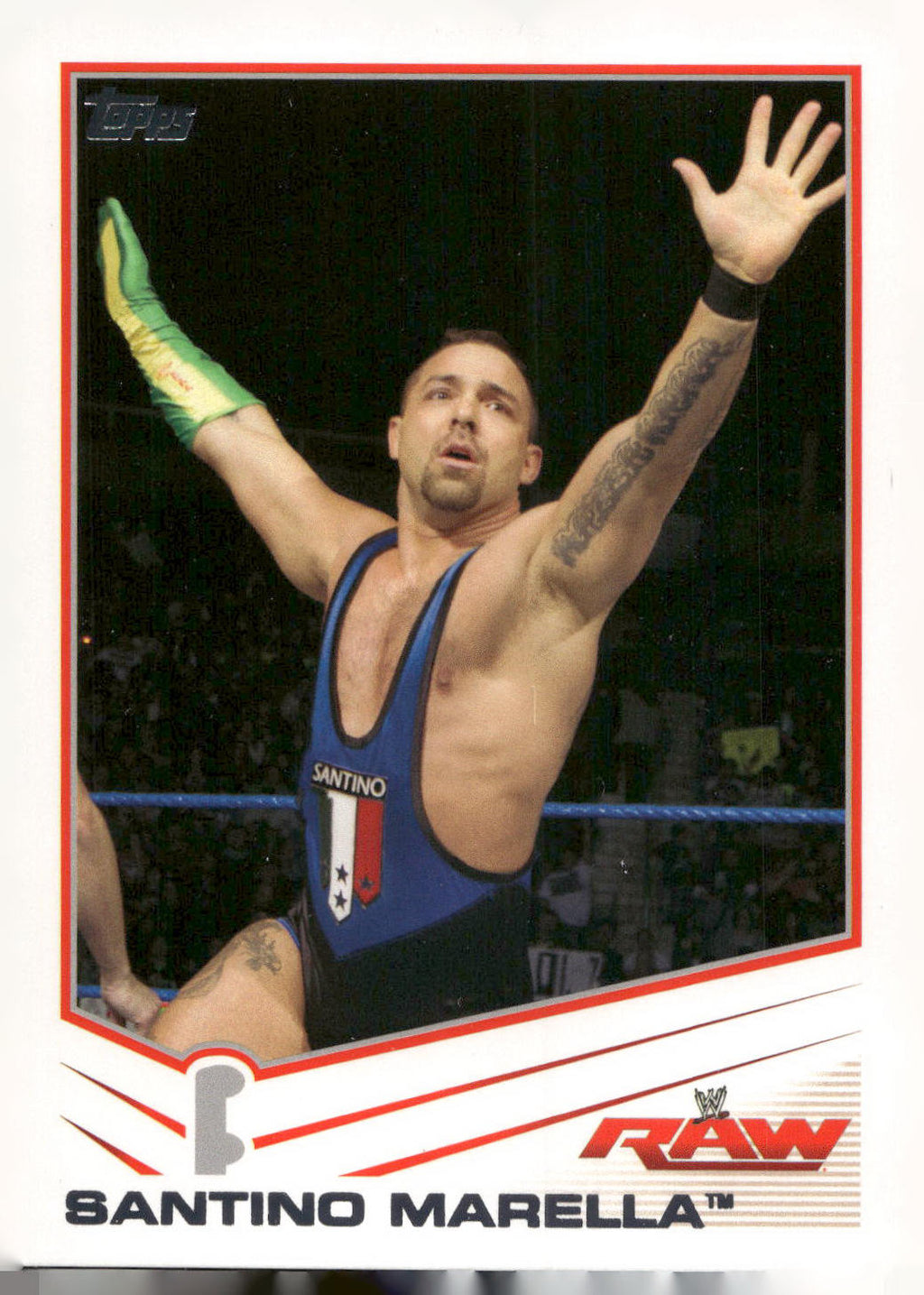 2013 Topps WWE #36 Santino Marella