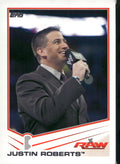 2013 Topps WWE #20 Justin Roberts