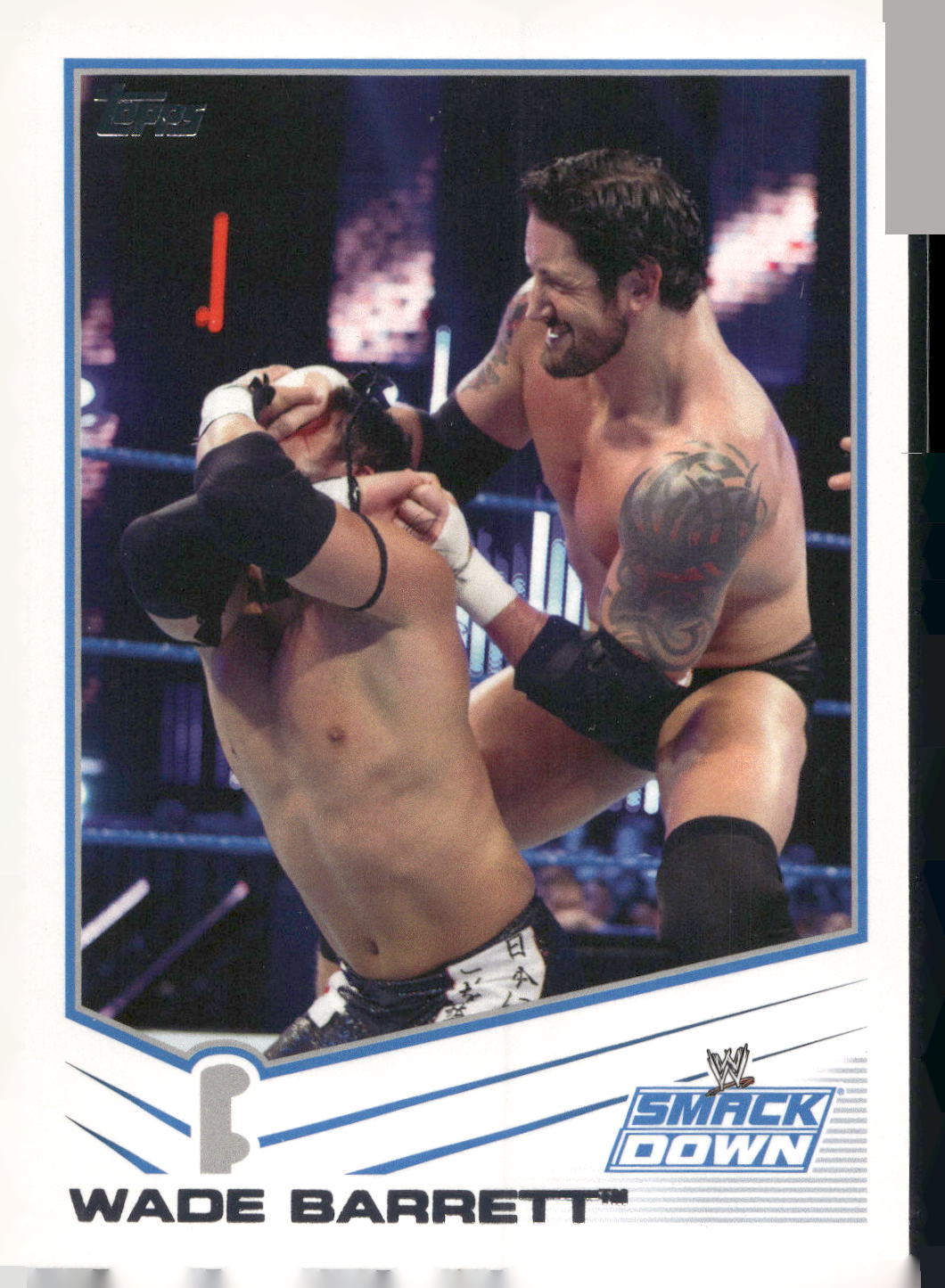 2013 Topps WWE #82 Wade Barrett
