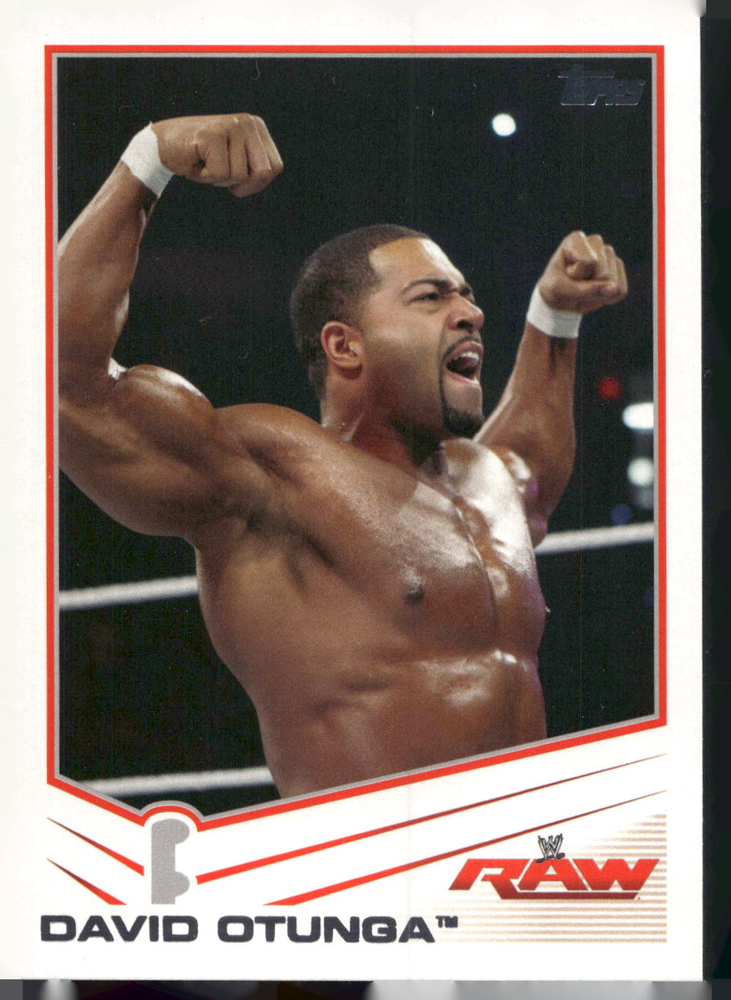 2013 Topps WWE #10 David Otunga