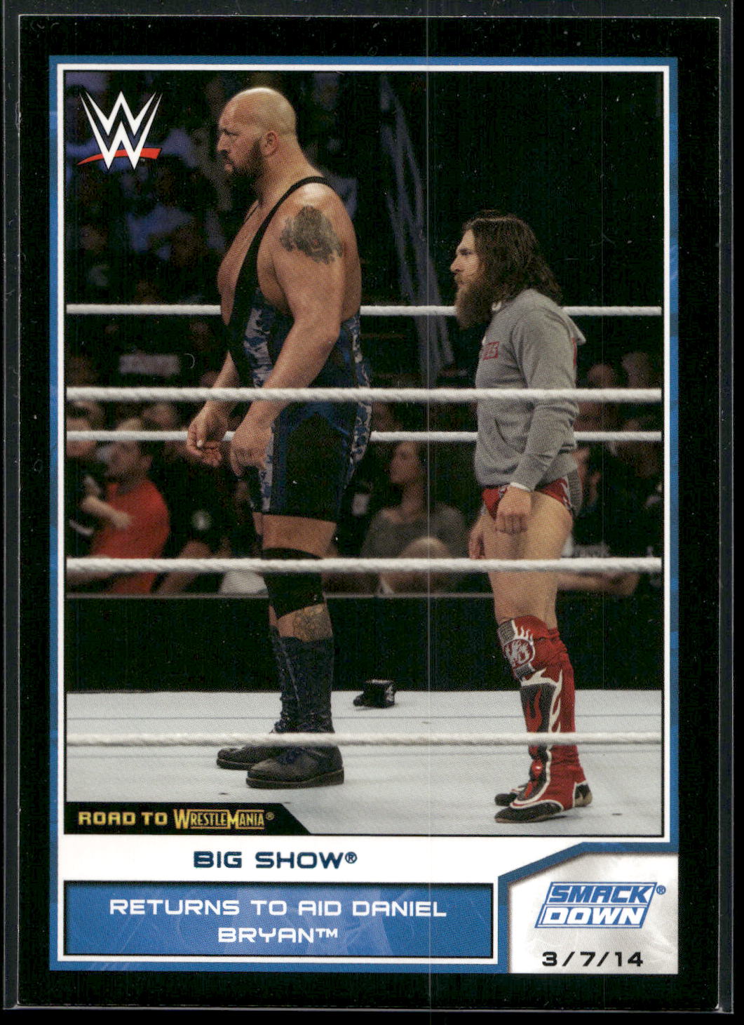 2014 Topps WWE Road to Wrestlemania #85 Big Show