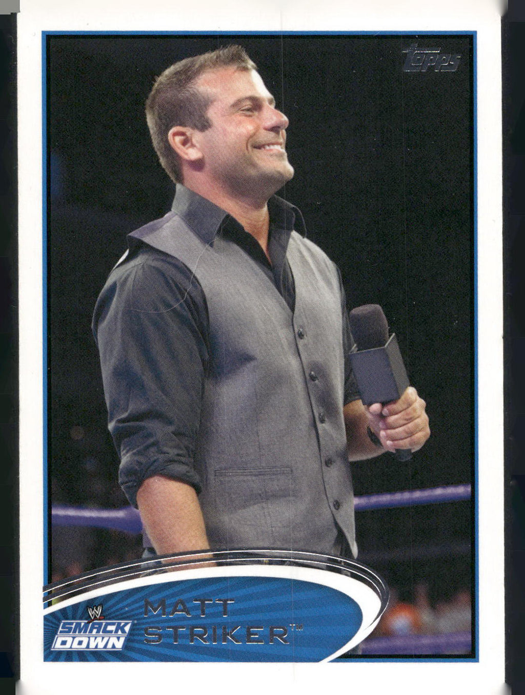2012 Topps WWE #24 Matt Striker
