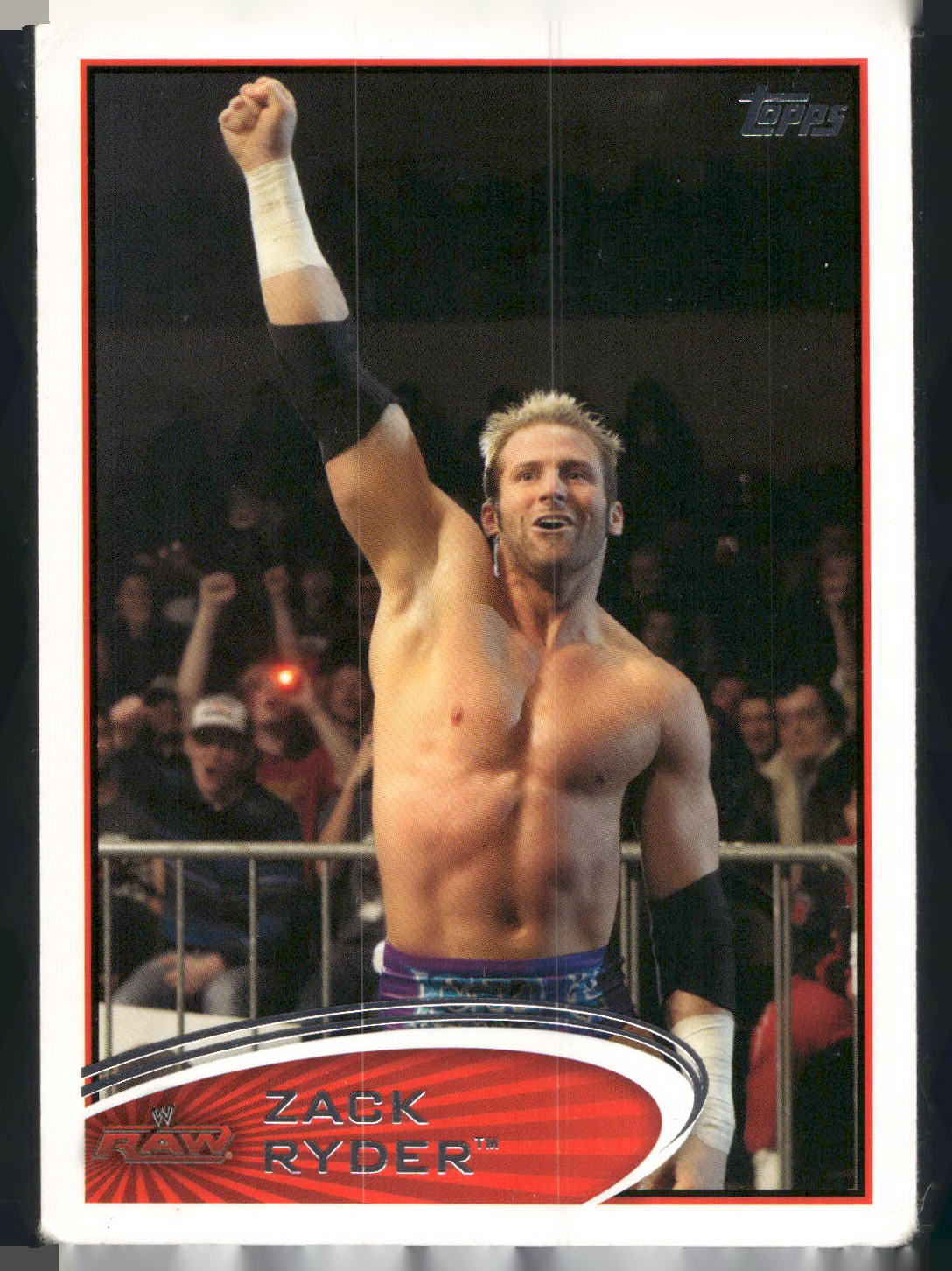 2012 Topps WWE #19 Zack Ryder