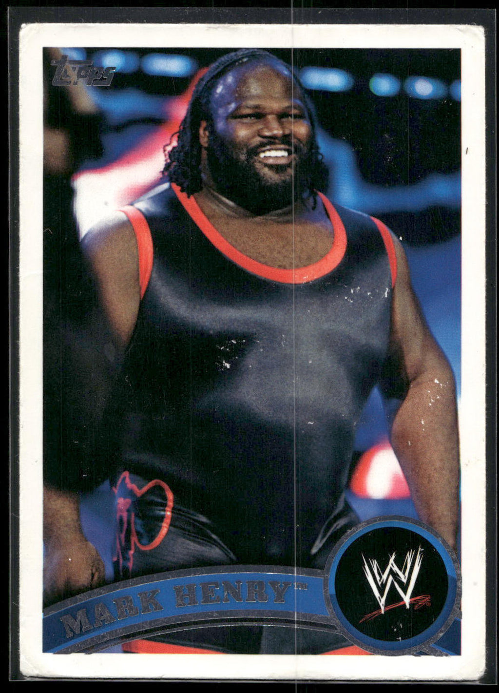 2011 Topps WWE #69 Mark Henry