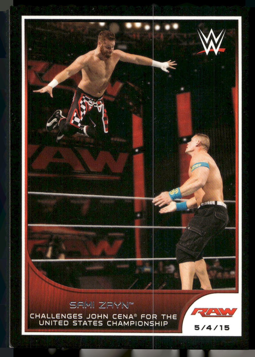 2016 Topps WWE Road to Wrestlemania #26 Sami Zayn