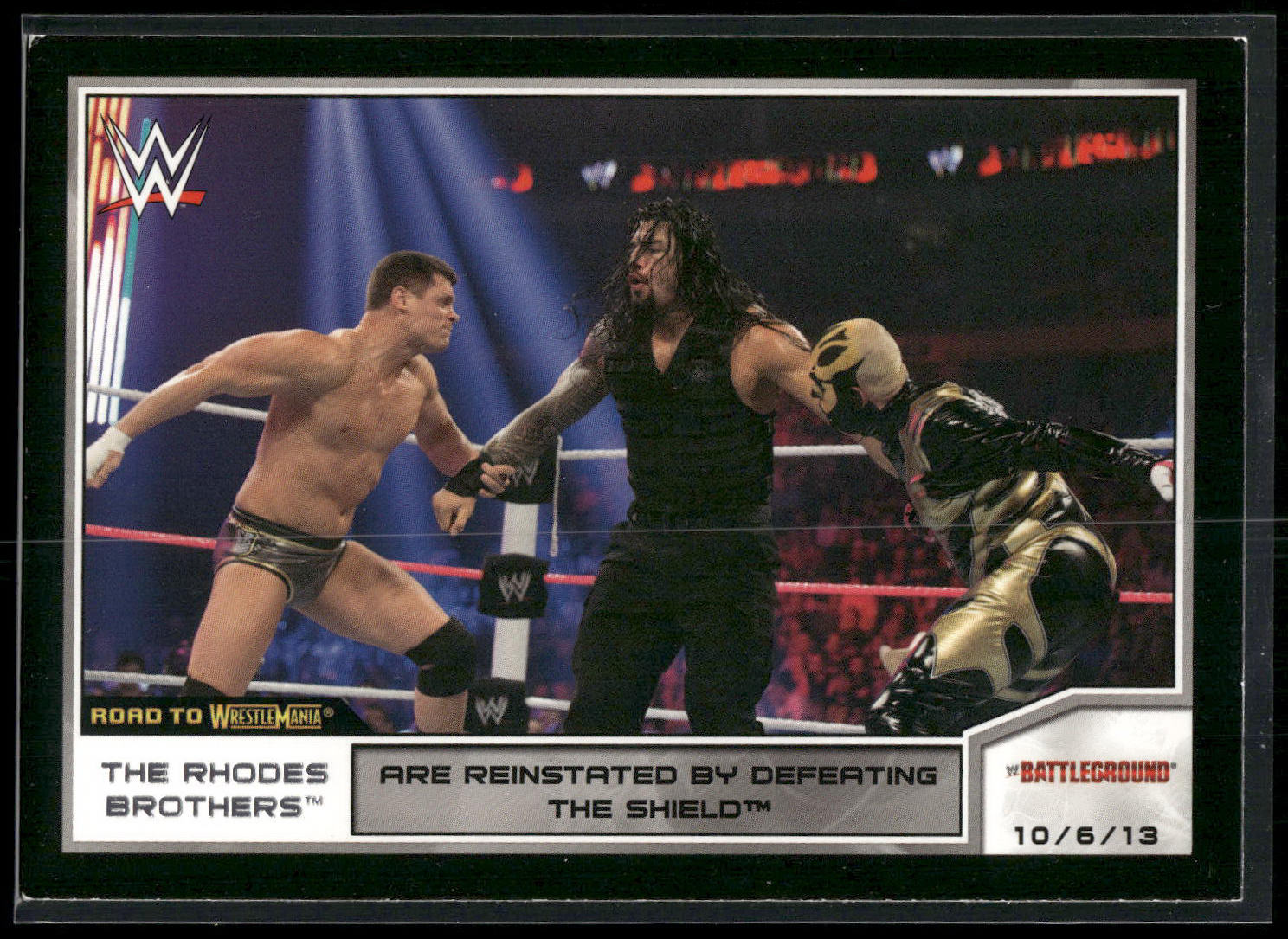 2014 Topps WWE Road to Wrestlemania #47 The Rhodes Brothers