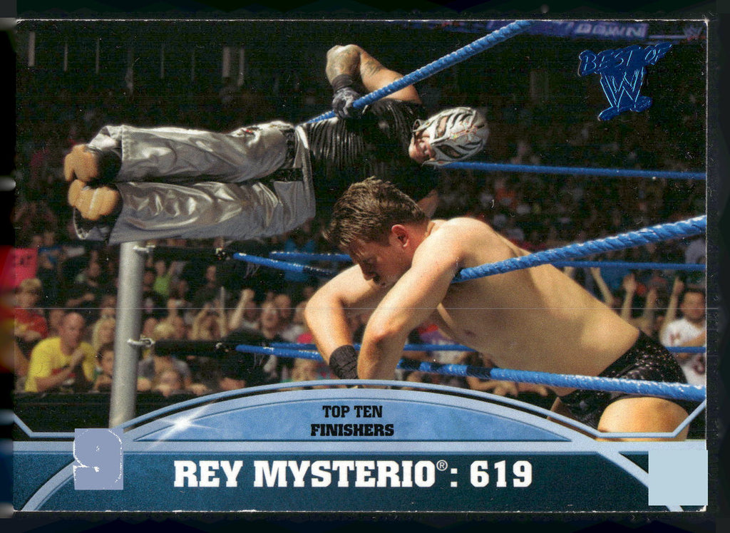 2013 Topps Best of WWE #9 Rey Mysterio: 619 Top 10 Finishers