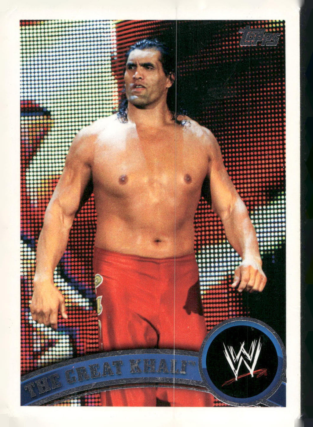 2011 Topps WWE #30 The Great Khali